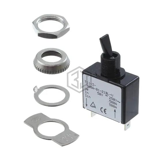 T11-3-.500A-01-21BL-V - Sensata-Airpax - Circuit Breakers