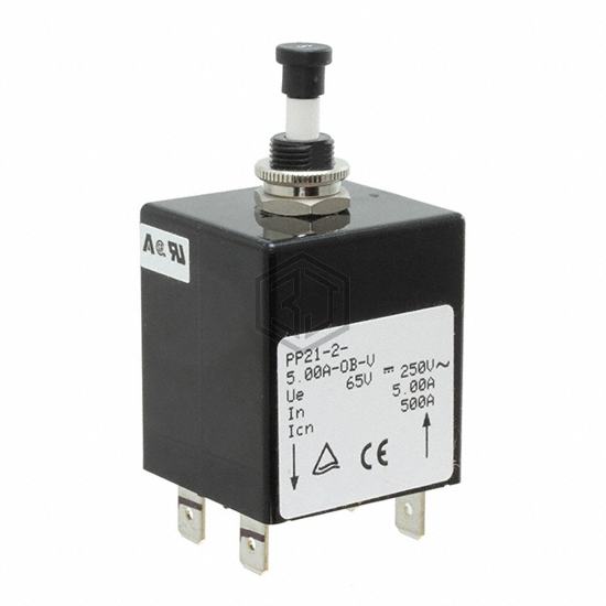 PP21-2-5.00A-OB-V - Sensata-Airpax - Circuit Breakers