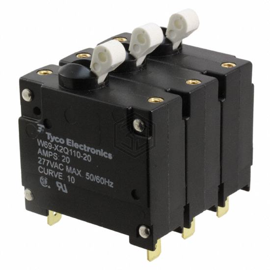 W69-X2Q110-20 - TE Connectivity Potter & Brumfield Relays - Circuit Breakers
