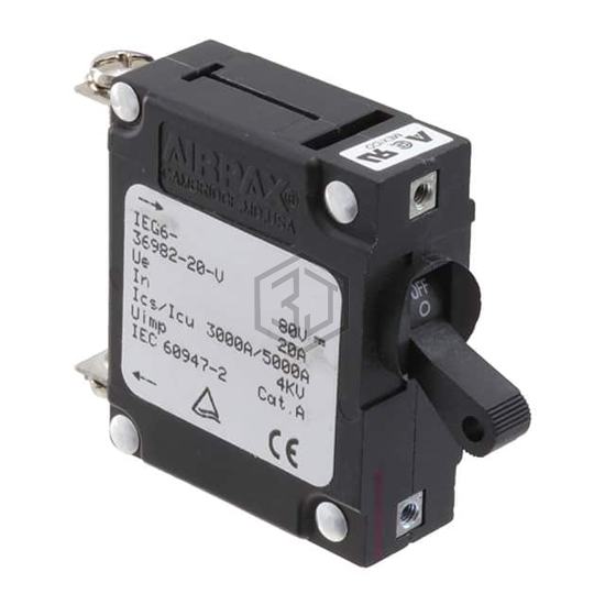 IEG6-36982-20-V - Sensata-Airpax - Circuit Breakers
