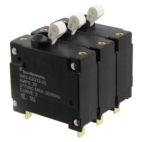 W69-X2Q12-20 - TE Connectivity Potter & Brumfield Relays - Circuit Breakers