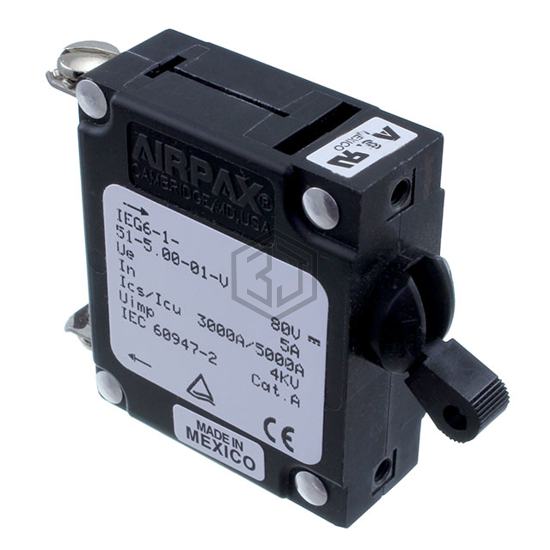 IEG6-1-51-5.00-01-V - Sensata-Airpax - Circuit Breakers
