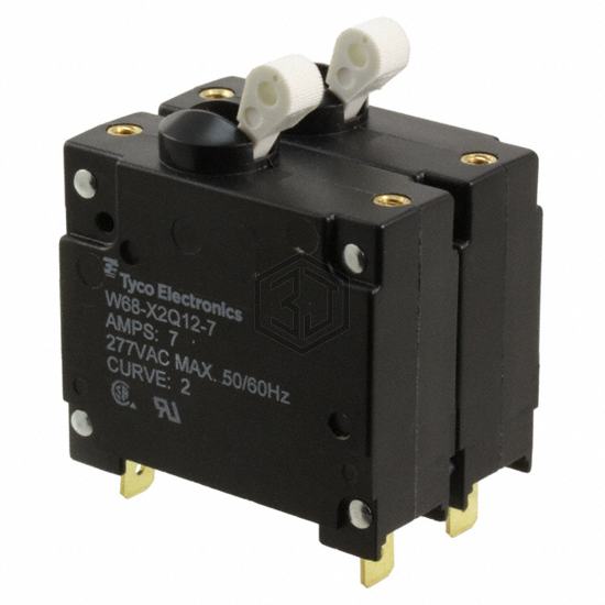 W68-X2Q12-7 - TE Connectivity Potter & Brumfield Relays - Circuit Breakers