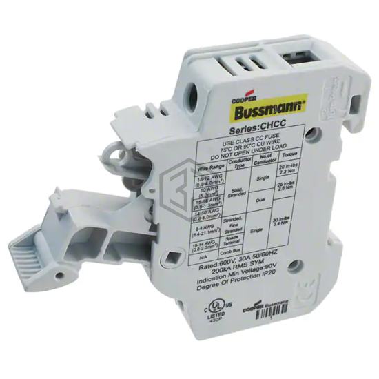 CHCC1DU - Eaton - Bussmann Electrical Division - Fuseholders