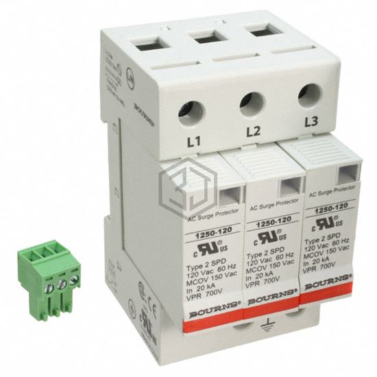 1250-3S-120 - Bourns Inc. - TVS - Surge Protection Devices (SPDs)