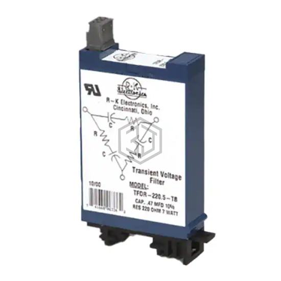 TFDR-220.5-TBV - R-K Electronics, Inc. - TVS - Surge Protection Devices (SPDs)