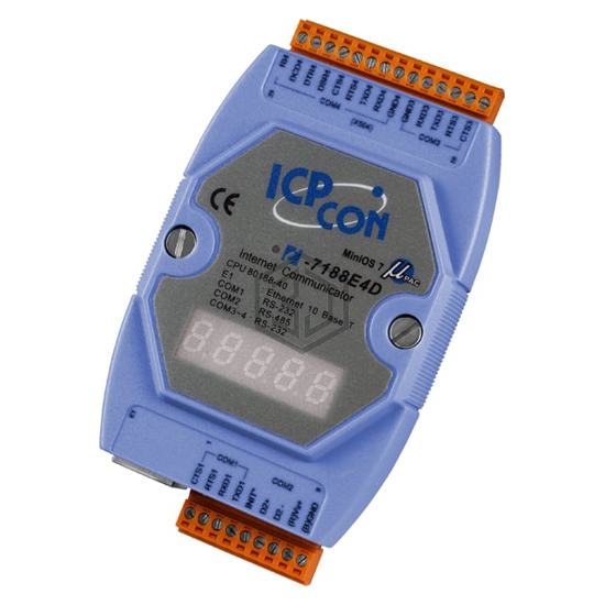 I-7188E4D - ICP DAS USA INC - Adapters, Converters