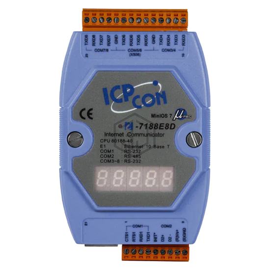 I-7188E8D - ICP DAS USA INC - Adapters, Converters