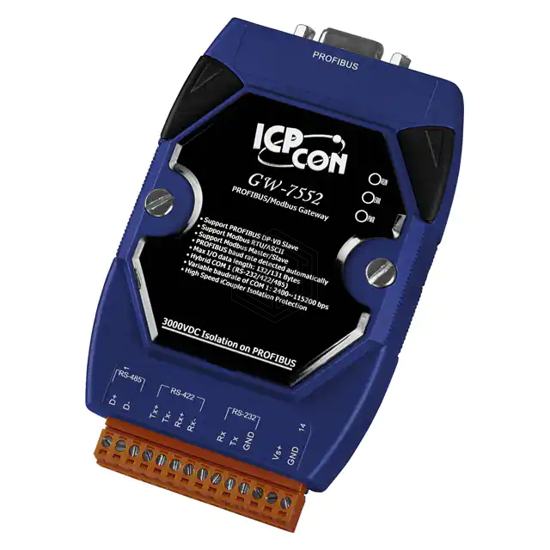 GW-7552 - ICP DAS USA INC - Adapters, Converters