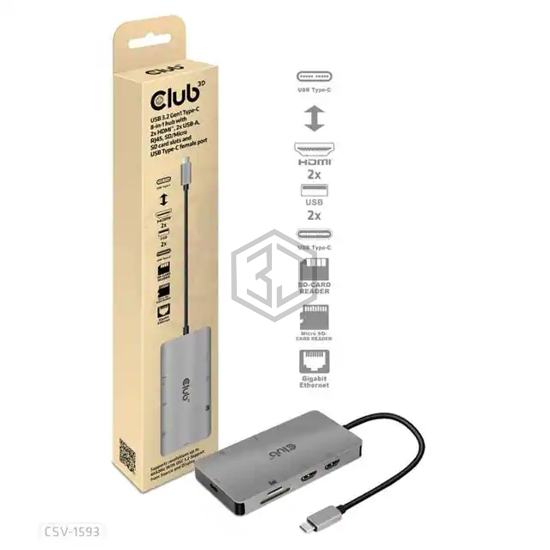 CSV1593 - Club3D - Adapters, Converters
