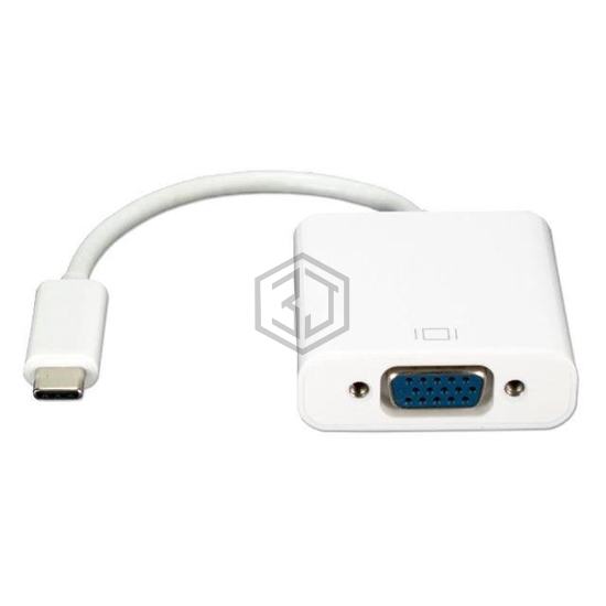 USBCVGA-MF - QVS - Adapters, Converters