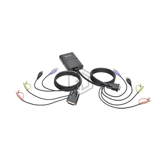 B032-DUA2 - Tripp Lite - KVM Switches (Keyboard Video Mouse) - Cables
