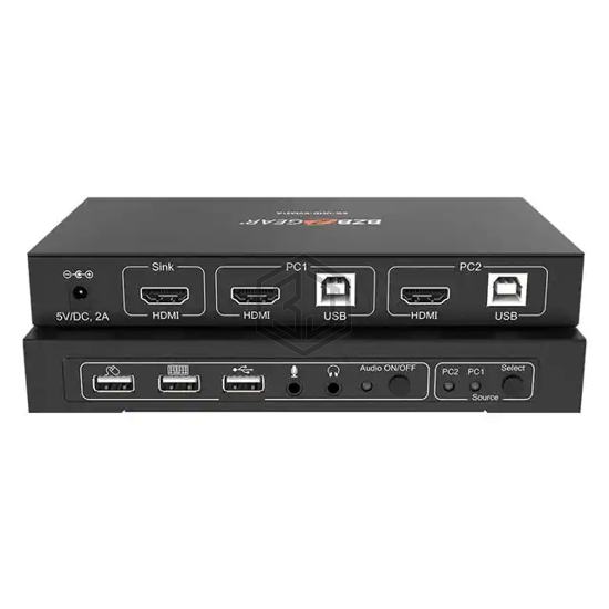 BG-UHD-KVM21A - BZBGEAR - KVM Switches (Keyboard Video Mouse)