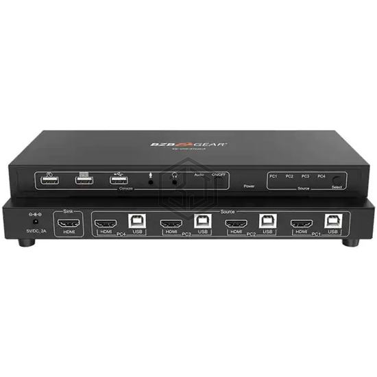 BG-UHD-KVM41A - BZBGEAR - KVM Switches (Keyboard Video Mouse)