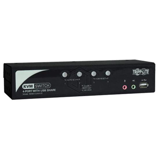 B006-VUA4-K-R - Tripp Lite - KVM Switches (Keyboard Video Mouse)