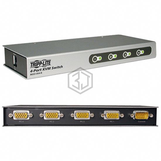B022-004-R - Tripp Lite - KVM Switches (Keyboard Video Mouse)