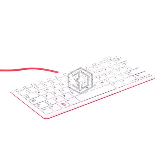 RPI-KYB (UK) RED - Raspberry Pi - Keyboards