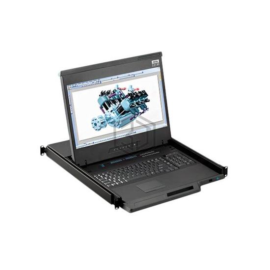 96KVM-H17V8U-US - Advantech Corp - Keyboards
