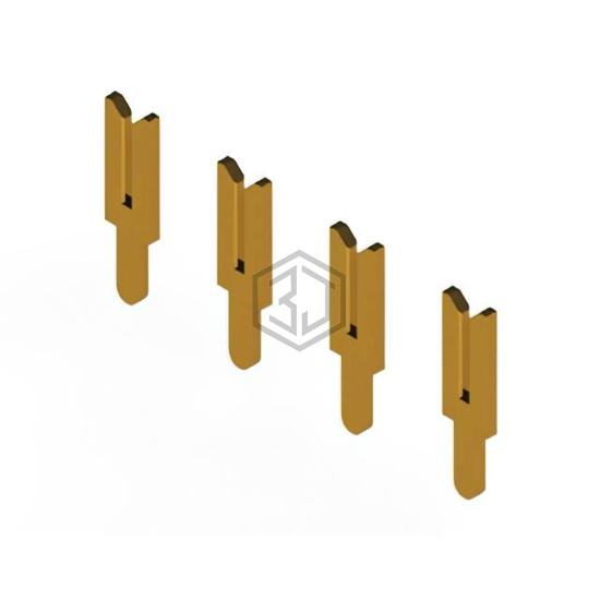 103-004-253-200 - EDAC Inc. - Backplane Connectors - Contacts