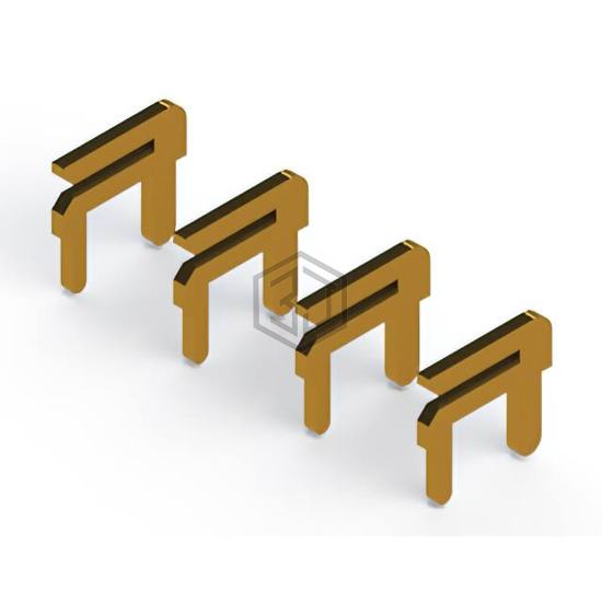 105-004-208-200 - EDAC Inc. - Backplane Connectors - Contacts