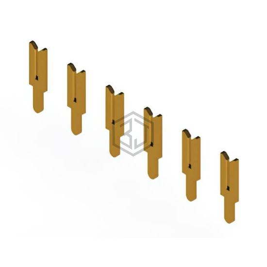 103-006-253-200 - EDAC Inc. - Backplane Connectors - Contacts