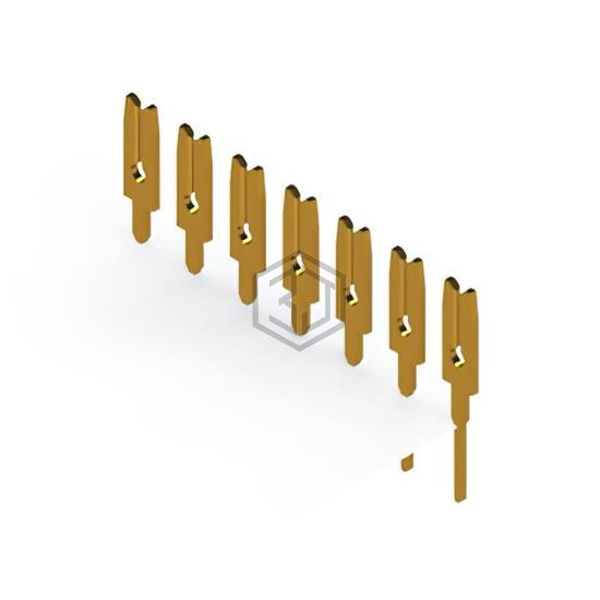 103-007-251-200 - EDAC Inc. - Backplane Connectors - Contacts