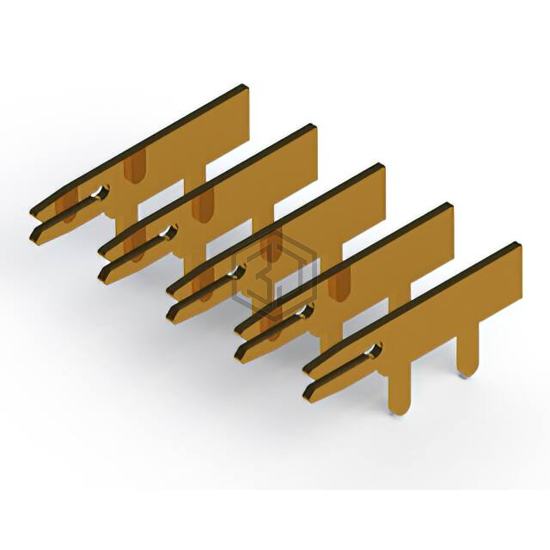 105-005-202-200 - EDAC Inc. - Backplane Connectors - Contacts