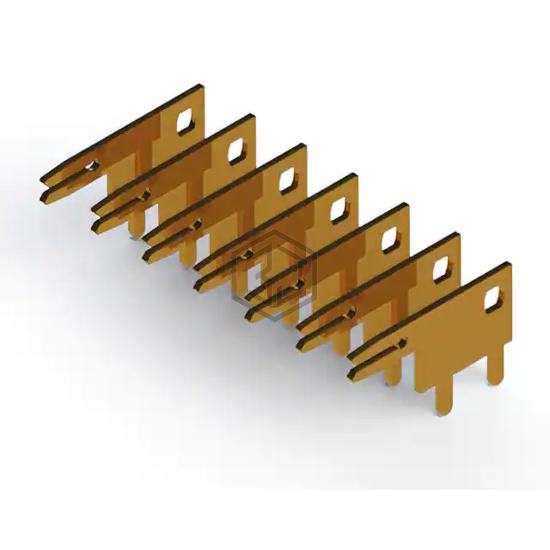 105-007-201-200 - EDAC Inc. - Backplane Connectors - Contacts