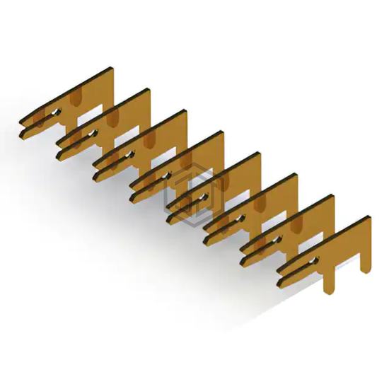105-008-203-200 - EDAC Inc. - Backplane Connectors - Contacts