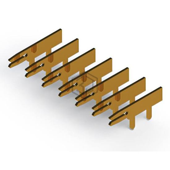 105-007-202-200 - EDAC Inc. - Backplane Connectors - Contacts