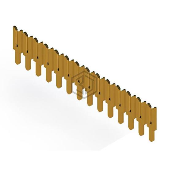 103-014-253-100 - EDAC Inc. - Backplane Connectors - Contacts