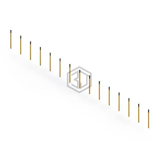 106-015-253-200 - EDAC Inc. - Backplane Connectors - Contacts