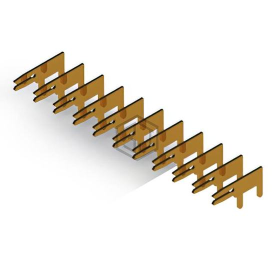 105-011-203-200 - EDAC Inc. - Backplane Connectors - Contacts