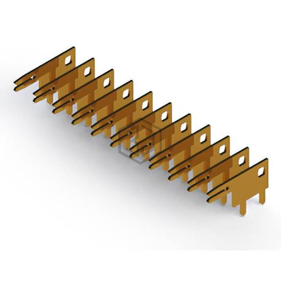 105-011-201-200 - EDAC Inc. - Backplane Connectors - Contacts