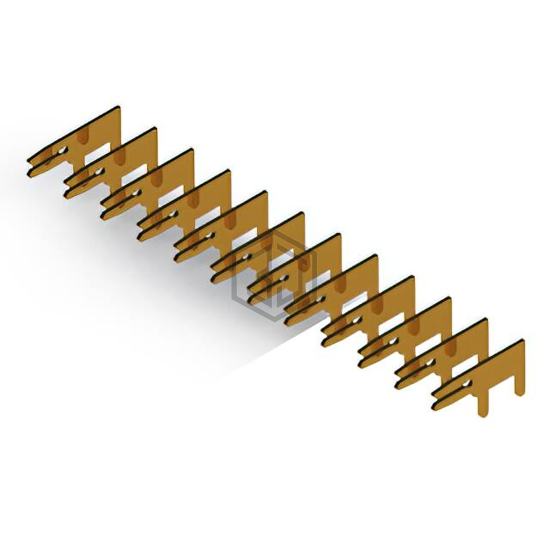 105-012-203-200 - EDAC Inc. - Backplane Connectors - Contacts