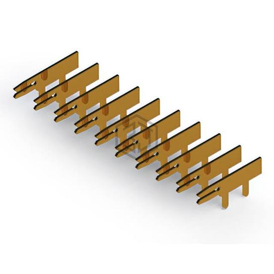 105-010-202-200 - EDAC Inc. - Backplane Connectors - Contacts