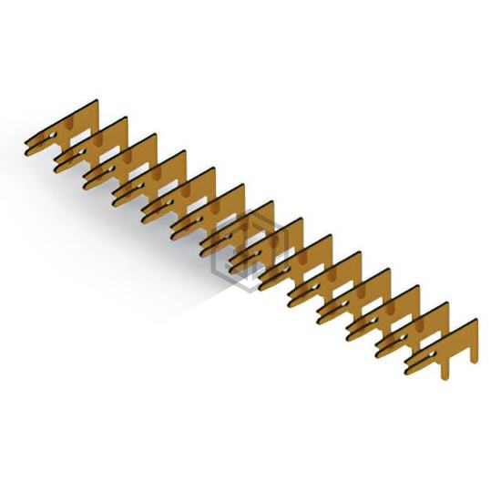 105-014-203-200 - EDAC Inc. - Backplane Connectors - Contacts