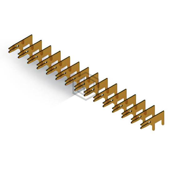 105-015-203-200 - EDAC Inc. - Backplane Connectors - Contacts