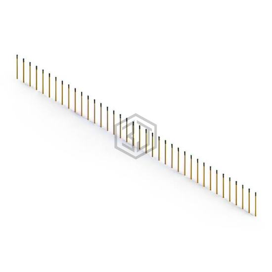 106-038-253-100 - EDAC Inc. - Backplane Connectors - Contacts