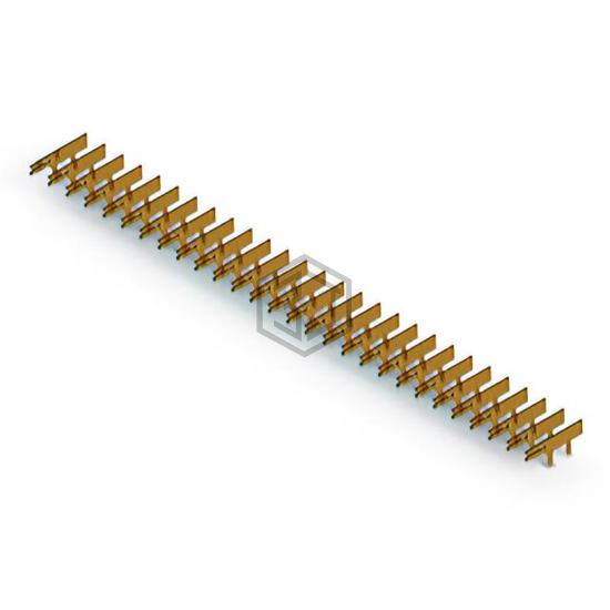 105-028-202-200 - EDAC Inc. - Backplane Connectors - Contacts