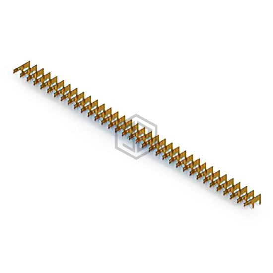 105-035-203-200 - EDAC Inc. - Backplane Connectors - Contacts