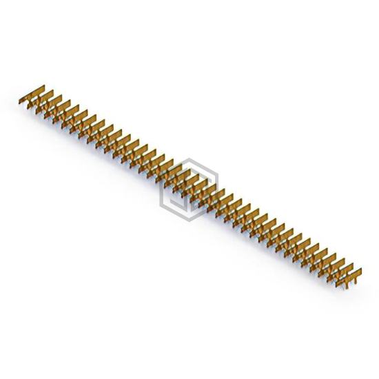 105-038-202-200 - EDAC Inc. - Backplane Connectors - Contacts
