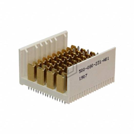 500-080-231-H01 - EDAC Inc. - Backplane Connectors - Hard Metric, Standard