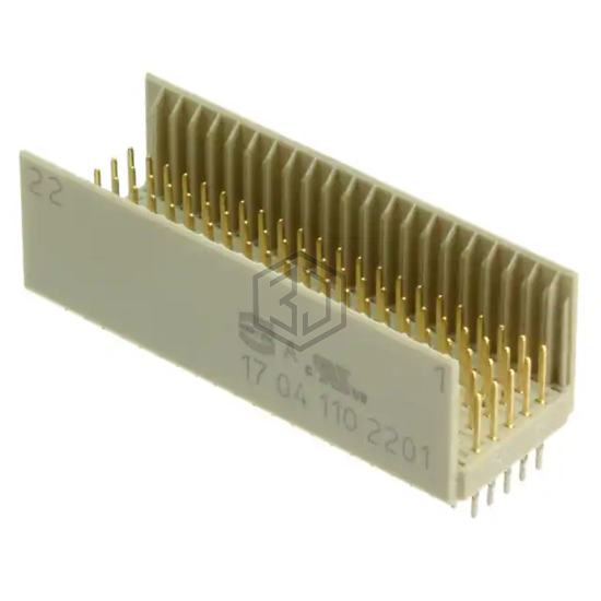 17041102201 - HARTING - Backplane Connectors - Hard Metric, Standard