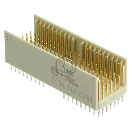 17141462201 - HARTING - Backplane Connectors - Hard Metric, Standard