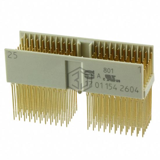 17011542604 - HARTING - Backplane Connectors - Hard Metric, Standard