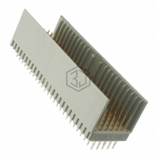 CP2-HAB125-E1-TG30 - 3M - Backplane Connectors - Hard Metric, Standard