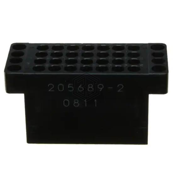 205689-2 - TE Connectivity AMP Connectors - Backplane Connectors - Housings