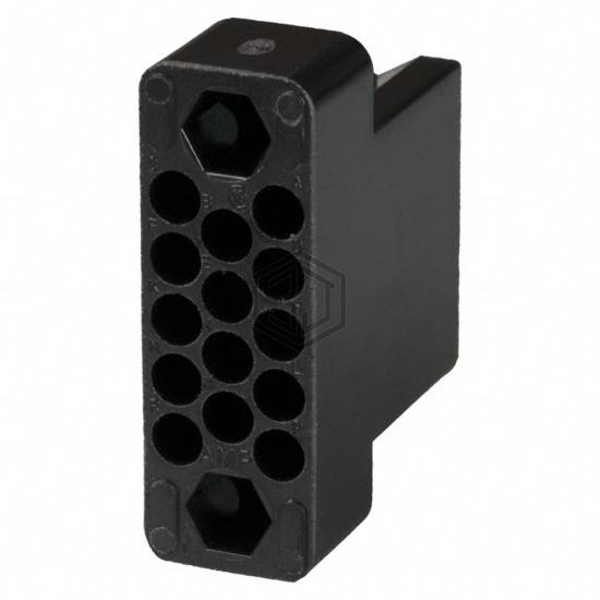 201355-1 - TE Connectivity AMP Connectors - Backplane Connectors - Housings