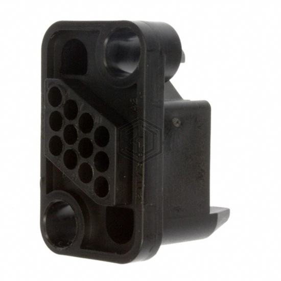 211758-1 - TE Connectivity AMP Connectors - Backplane Connectors - Housings